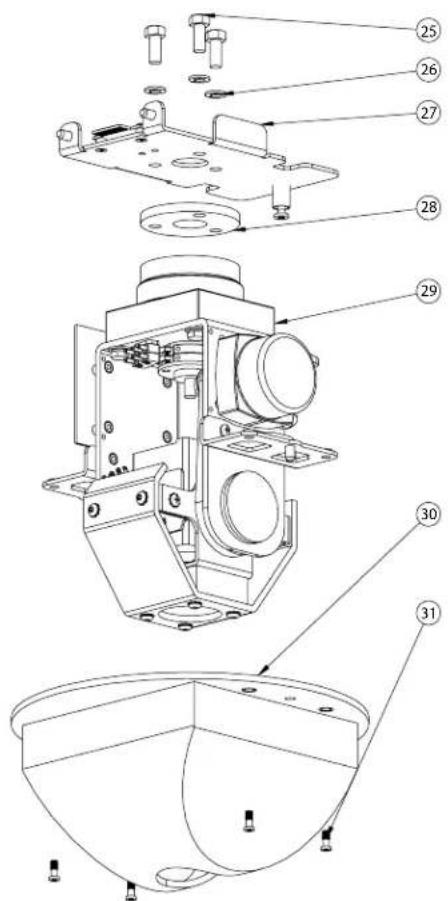 Moog Videolarm DDW10CR2 - Replacement Parts List - 2