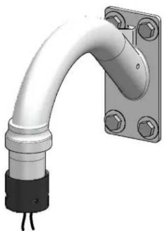 Moog Videolarm FDP7CS-3 - Wrap Teflon tape around the pipe threads to ensure a tight seal. - 1
