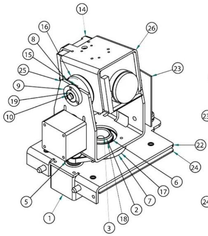 Moog Videolarm SM7C12S-3 - Replacement Parts List - 2