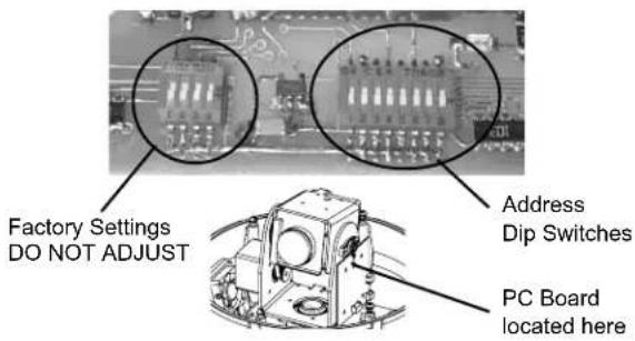Moog Videolarm SM7C12S-3 - SETTING PROTOCOL FOR THE UNIT - 1