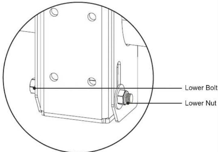 Premier Mounts ECM-3763S - Adjusting the Flat Panel to the Original Position - 1