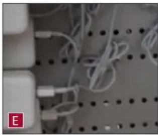 Anthro Tablet Charging Cabinets - In the side IT area of the cabinet - 1