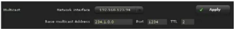 AMX Vision² Master 36TB - Multicast Settings - 1