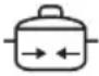 Oursson IP1210T - RECOMMENDED TYPES AND SIZES OF COOKWARE - 8