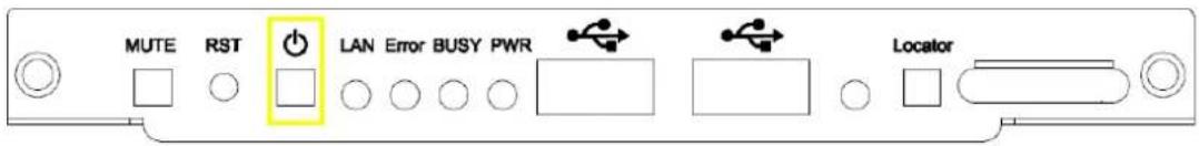MUTE RST LAN Error BUSY PWR Locator