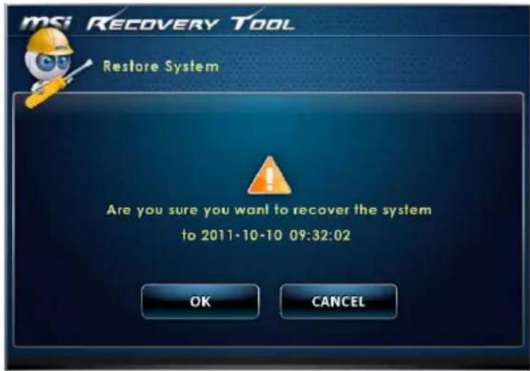 MSI Wind Top AG220 2PE-026EU-B5421H8G1T0DS81MANX - System Restore - 2