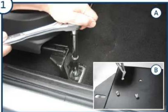 Havis C-HDM-201 - Havis Heavy Duty Passenger Side Mounts General Installation Instructions - 1