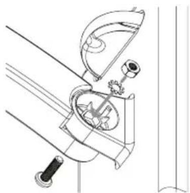 AUDIOVOX ANT800R - Mount the base to the mast (not included). - 1