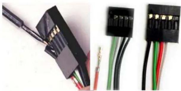 ANTEC ATDF30 - REWIRING MOTHERBOARD HEADER CONNECTIONS - 1