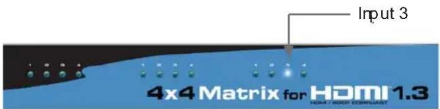 Gefen EXT-HDMI1.3-CAT6-4X - How to Operate the 4x CAT6 Extender for HDMI (using an 4x4 Matrix) - 2