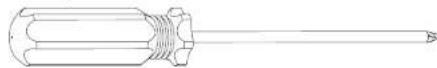 Blue Rhino WAD997SP - Phillips Head Screwdriver - 1