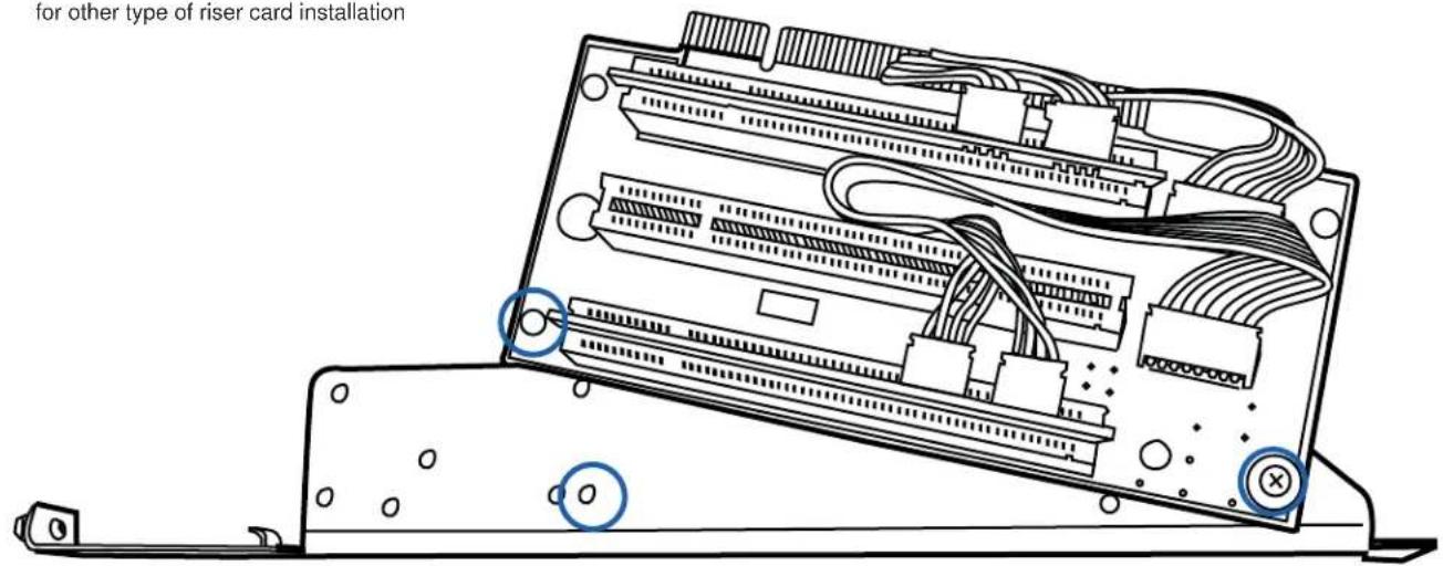 for other type of riser card installation