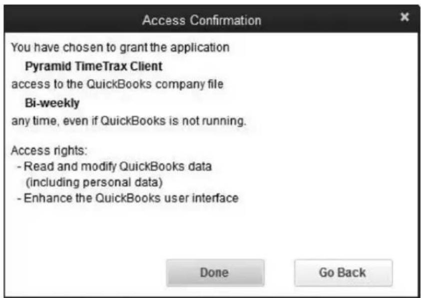Pyramid Time Systems TTEZEK - QUICKBOOKS® SETUP - 2