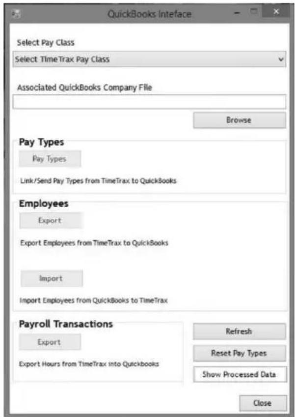 Pyramid Time Systems TTEZEK - QUICKBOOKS® SETUP - 2