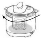 Unit USP-1095D - Fixing of the lid: - 2