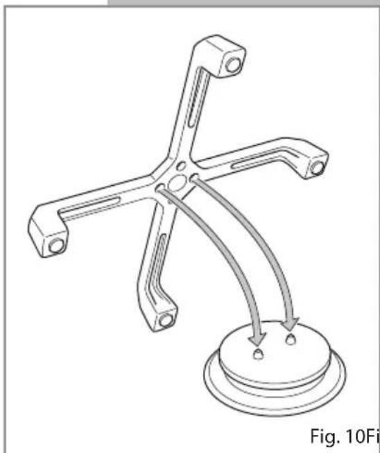 CDA HVG77 - Correct Positioning of the Auxiliary, Semi-rapid and Rapid Burners - 3