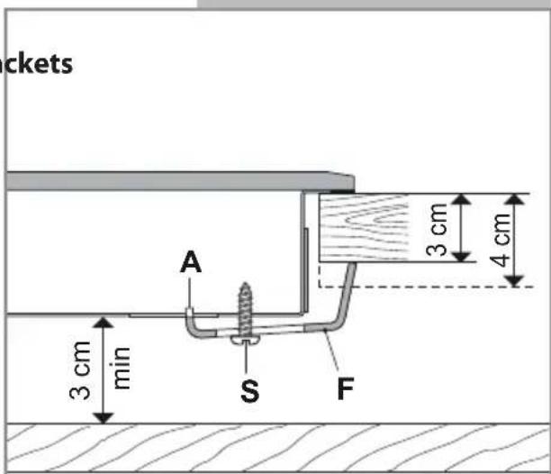 CDA HVG77 - Fastening the Cooktop - 3