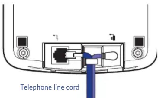 Telephone line cord