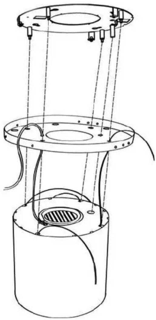 RANGEMASTER VESCM52BL - CONNECTING HOOD-PLATE CABLES - 5