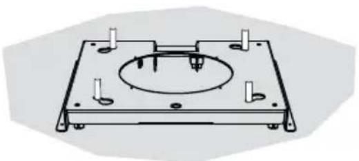 RANGEMASTER ZSTCM41BL - FIXING THE PLATE - 2