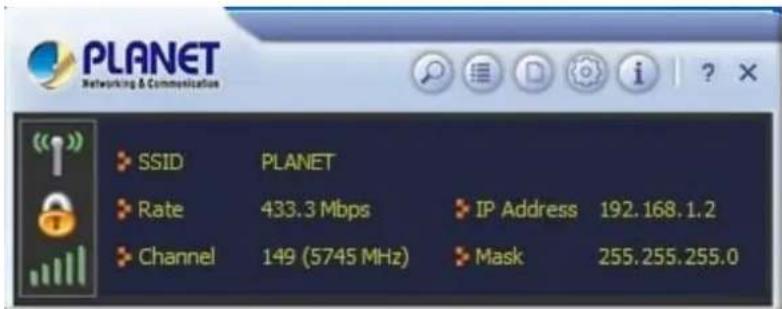 Planet WDL-U600AC - PLANET 11ac USB Wireless LAN Utility - 8