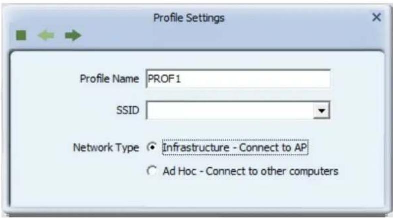 Planet WDL-U600AC - Adding a new profile - 2