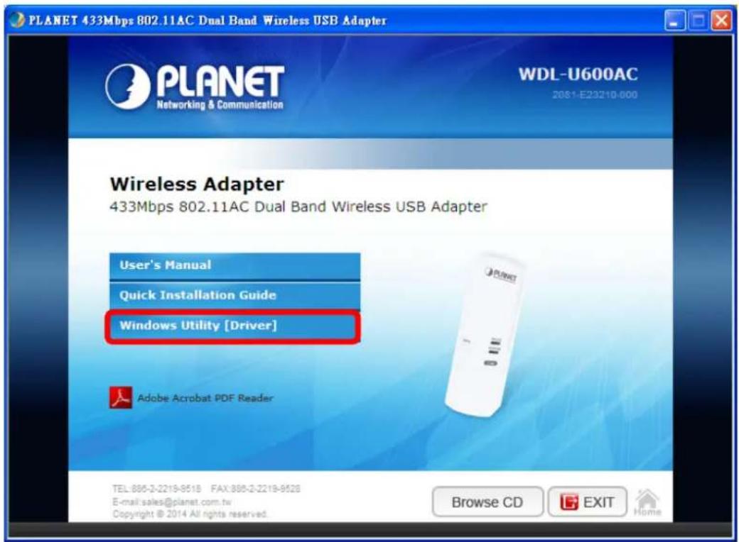 Planet WDL-U600AC - Microsoft Windows Driver Installation - 5
