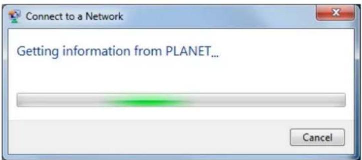 Planet WDL-U600AC - Step 3: Enter the network security key of the wireless access point. - 2