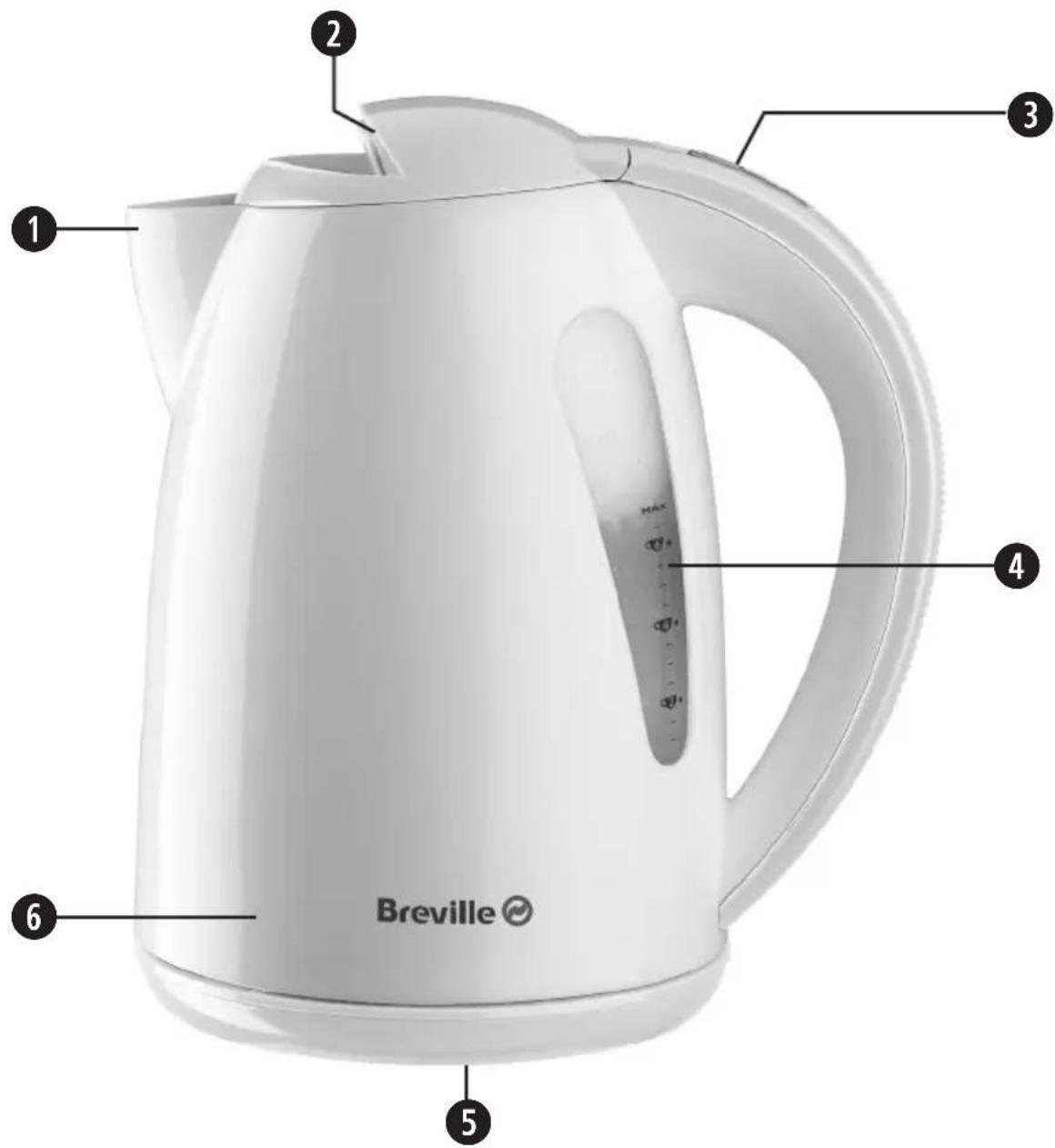 BREVILLE VKJ557 - Please read these instructions before operating the appliance and retain them for future use. - 1