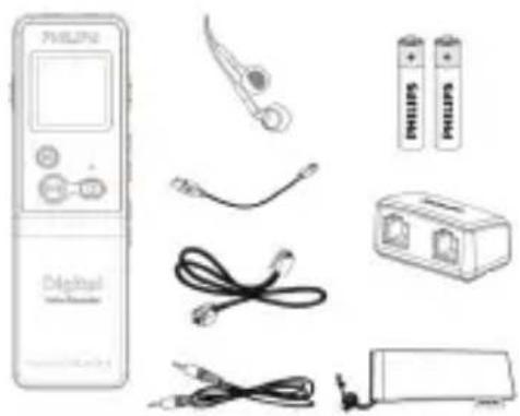Illustration of various electronic devices including a digital multimeter, batteries, and cables (no text or symbols visible)