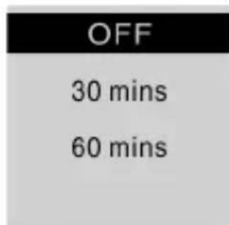 OFF 30 mins 60 mins