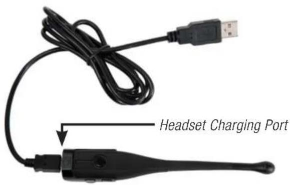 Headset Charging Port