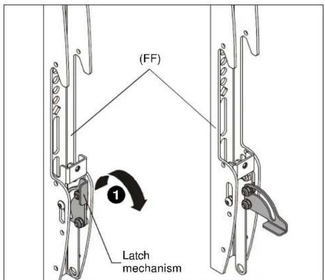 NEC PD01CMS - Attaching Interface Brackets to Display - 1