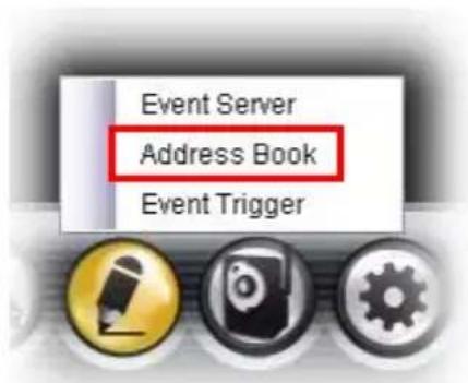 Event Server Address Book Event Trigger