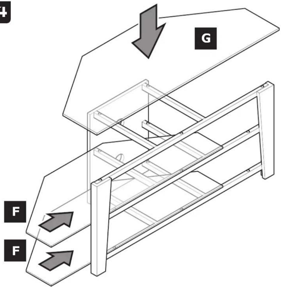 AVF FS1050VIB-A - Maximum TV size and weight capacity - 22