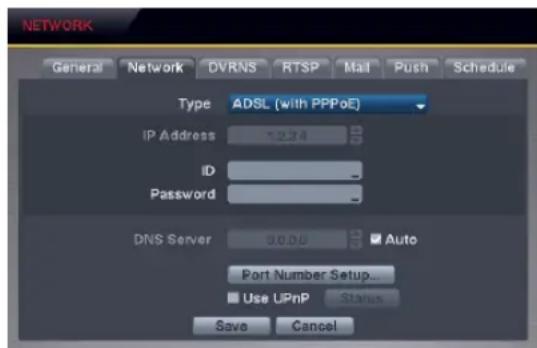 REVO R4D1EB3ECMB-1T - Network Settings (NETWORK → Network Tab) - 3