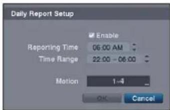 REVO R4D1EB3ECMB-1T - Schedule Settings (NETWORK → Schedule Tab) - 2