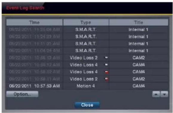 REVO R4D1EB3ECMB-1T - Event Log Search - 1