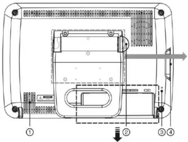 REVO R4D1EB3ECMB-1T - REAR PANEL CONNECTORS - 1