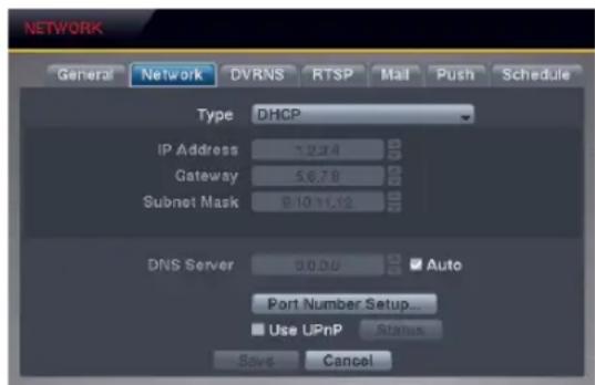 REVO R4D1EB3ECMB-1T - Network Settings (NETWORK → Network Tab) - 2
