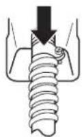 MAYTAG MER8700DE - Style 2: Direct wire strain relief - 2