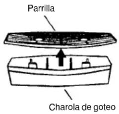 Parrilla Charola de goteo