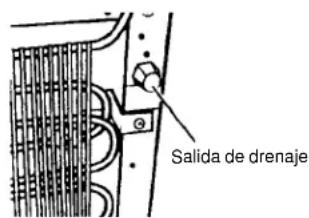 Salida de drenaje