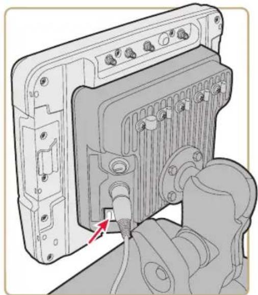 Intermec CV41A - Attach the CV41 to the Smart Dock - 2