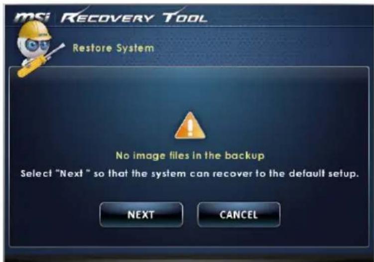 MSI MI-016UK - System Restore - 3
