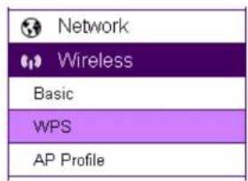 Network Wireless Basic WPS AP Profile