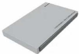 Blank white rectangular object with a dark horizontal line and small black markings on the top (no visible text or symbols)