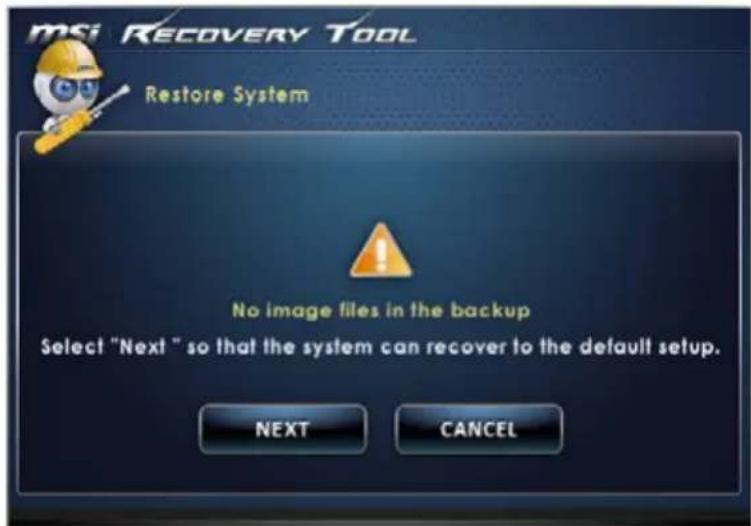 MSI 231XTW - System Restore - 3
