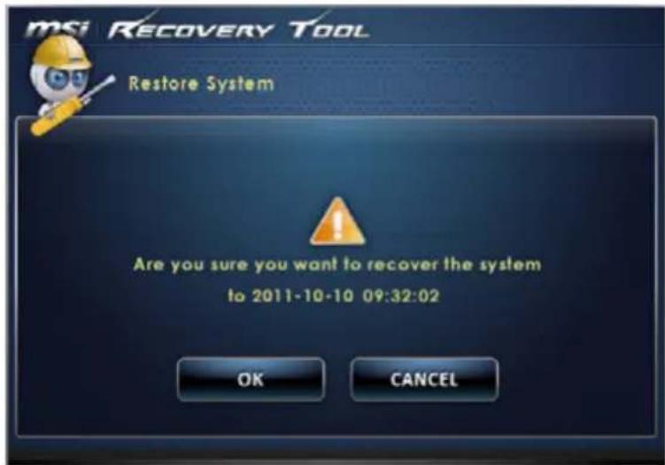 MSI 231XTW - System Restore - 2