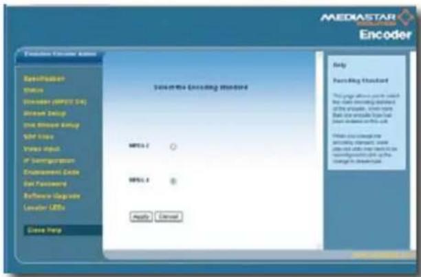 MEDIASTAR ENCOLATION Encoder Ecosystem Encoder Action Specification Status Environment (MP51.04) Environment Setup the Environment Setup SNP Link Virus Input IF Configuration Environment Details Set Function Software Setup Loader URLs Close Perg Suzum the Encoding Standard MP5.1 MP5.2 Apply Cancel Help Forming Standard This image allows your check for the start encoding definition of the package, then press that the update format and the network will apply. When this code is required to security them, we will also use a log to be scanning out of the settings in the context of the system.